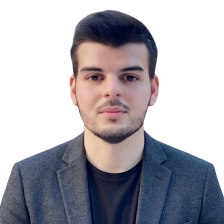 Portrait de Damien Borges, développeur Full Stack
